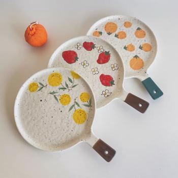 Großhandel B2B Pizzapfanne aus Keramik platte Servierplatte Keramisch 9zoll